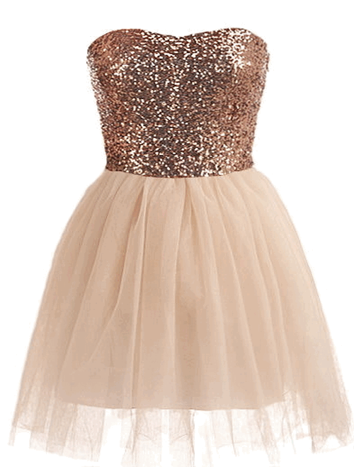 Bronze Ballerina Dress